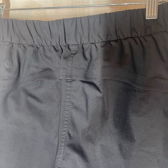 Lululemon Warpstreme high rise 7/8 jogger‎ black button front pockets, size 28 - Picture 9 of 15